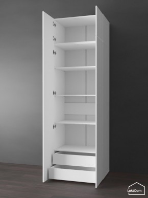 Шкаф с антресолью Linnea MHR-2POA-4 2450х800х510 (Белый-М 11.1.1) в Талице - talica.ok-mebel.com | фото 5