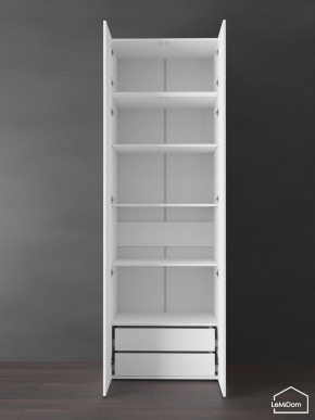Шкаф с антресолью Linnea MHR-2POA-4 2450х800х510 (Белый-М 11.1.1) в Талице - talica.ok-mebel.com | фото 6