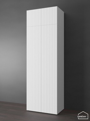 Шкаф с антресолью Linnea MHR-2POA-4 2450х800х510 (Белый-М 11.1.2) в Талице - talica.ok-mebel.com | фото