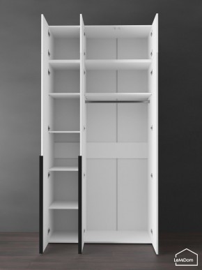 Шкаф с антресолью Linnea MHR-3A-1 2450х1200х510 (Белый-М 11.1.1) в Талице - talica.ok-mebel.com | фото 5