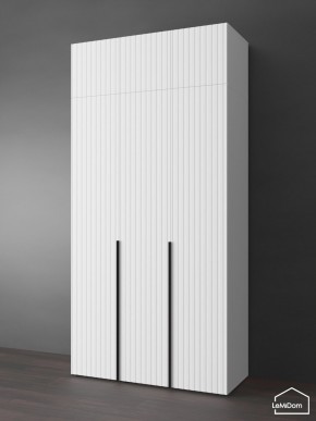 Шкаф с антресолью Linnea MHR-3A-1 2450х1200х510 (Белый-М 11.1.2) в Талице - talica.ok-mebel.com | фото