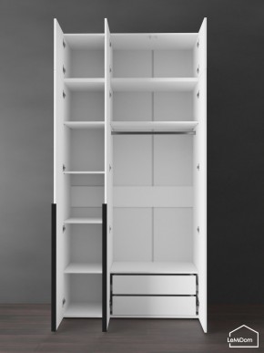 Шкаф с антресолью Linnea MHR-3A-2 2450х1200х510 (Белый-М 11.1.1) в Талице - talica.ok-mebel.com | фото 6