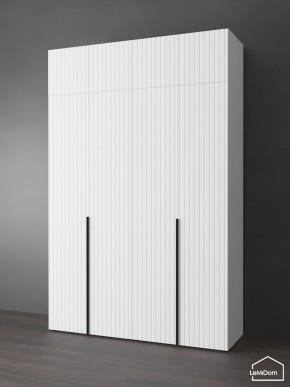 Шкаф с антресолью Linnea MHR-4A-2 2450х1600х510 (Белый-М 11.1.2) в Талице - talica.ok-mebel.com | фото