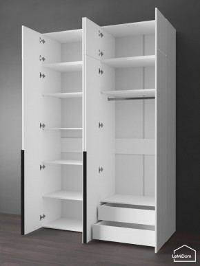 Шкаф с антресолью Linnea MHR-4A-2 2450х1600х510 (Белый-М 11.1.2) в Талице - talica.ok-mebel.com | фото 6