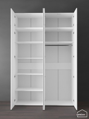 Шкаф с антресолью Linnea MHR-4POA-1 2450х1600х510 (Белый-М 11.1.2) в Талице - talica.ok-mebel.com | фото 4