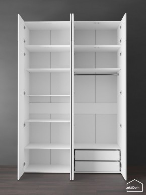 Шкаф с антресолью Linnea MHR-4POA-2 2450х1600х510 (Белый-М 11.1.2) в Талице - talica.ok-mebel.com | фото 5