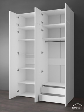 Шкаф с антресолью Linnea MHR-4POA-2 2450х1600х510 (Белый-М 11.1.2) в Талице - talica.ok-mebel.com | фото 6