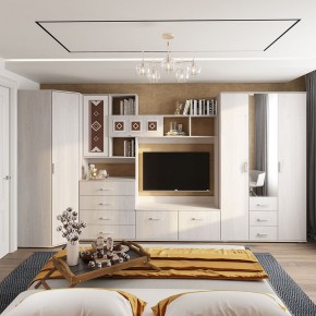 Шкаф угловой Белла (Ясень белый) в Талице - talica.ok-mebel.com | фото 3