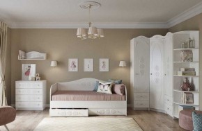 KI-KI ШДУ765.1 Шкаф угловой (белый/белое дерево) в Талице - talica.ok-mebel.com | фото 4
