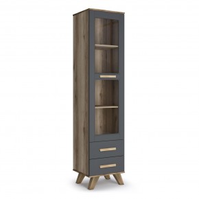 Шкаф-витрина 450 Вега Скандинавия в Талице - talica.ok-mebel.com | фото 5