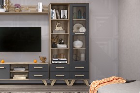 Шкаф-витрина 450 Вега Скандинавия в Талице - talica.ok-mebel.com | фото 8