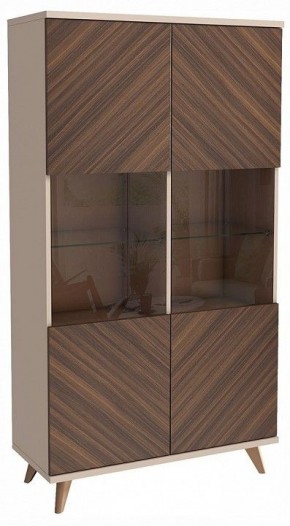 Шкаф-витрина Хармони 468.06 в Талице - talica.ok-mebel.com | фото