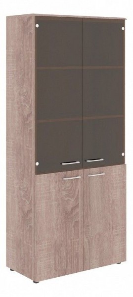 Шкаф-витрина Wave WHC 85.2 в Талице - talica.ok-mebel.com | фото