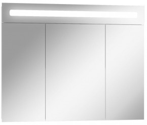 Шкаф-зеркало Аврора 90 с подсветкой LED Домино (DV8011HZ) в Талице - talica.ok-mebel.com | фото 1