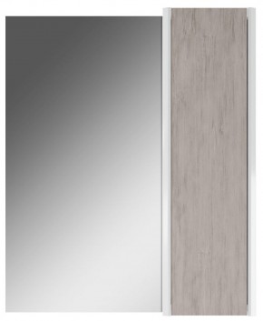 Шкаф-зеркало Uno 60 Дуб серый левый/правый Домино (DU1503HZ) в Талице - talica.ok-mebel.com | фото 5