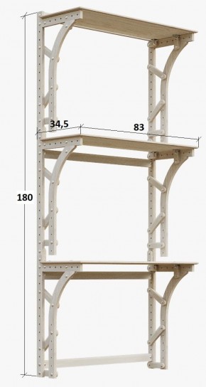 Система  хранения  Конструктор Арт. СХ3-1 в Талице - talica.ok-mebel.com | фото 2