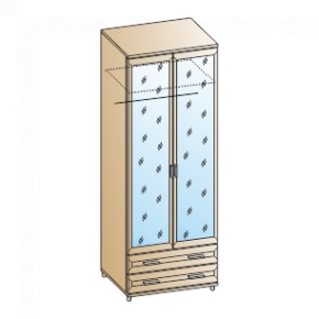 Спальня Мелисса композиция 5 (Гикори Джексон светлый) в Талице - talica.ok-mebel.com | фото 6