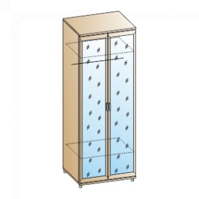 Спальня Мелисса композиция 6 (Гикори Джексон светлый) в Талице - talica.ok-mebel.com | фото 3