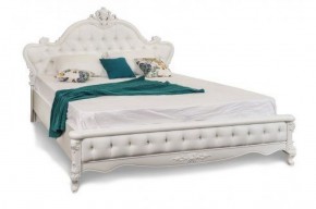 Спальня Мишель 4-х ств 1600 (белый матовый/экокожа) в Талице - talica.ok-mebel.com | фото 3