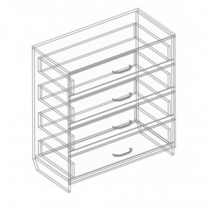 ФИЛАДЕЛЬФИЯ Спальный гарнитур (модульный) в Талице - talica.ok-mebel.com | фото 13