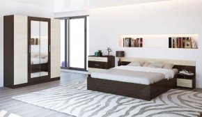Спальный гарнитур Леси + 4-х створчатый шкаф в Талице - talica.ok-mebel.com | фото 3