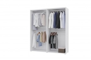 Спальный гарнитур NOVA (модульный) белый/бетон в Талице - talica.ok-mebel.com | фото 6