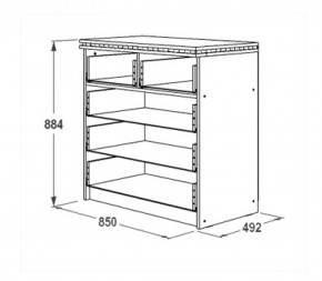 Спальный гарнитур Ольга-13 (модульный) в Талице - talica.ok-mebel.com | фото 13