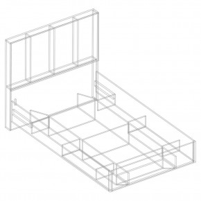 Спальный гарнитур "Сандра" (модульный) в Талице - talica.ok-mebel.com | фото 4