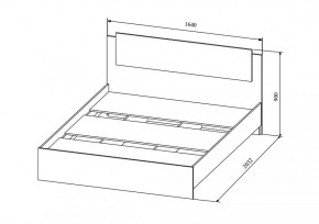 СОФИ Спальный гарнитур (модульный) в Талице - talica.ok-mebel.com | фото 15