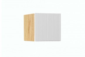 СТЕФАНИ-6.1 Антресоль (дуб крафт золотой/белый софт) в Талице - talica.ok-mebel.com | фото
