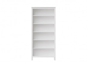 Стеллаж 00 Кантри, массив сосны, цвет белый в Талице - talica.ok-mebel.com | фото 2