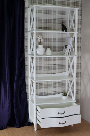 Стеллаж комбинированный Джульетта-4 Л в Талице - talica.ok-mebel.com | фото 12