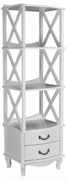 Стеллаж комбинированный Джульетта Л в Талице - talica.ok-mebel.com | фото