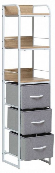 Стеллаж комбинированный Ноа в Талице - talica.ok-mebel.com | фото 4