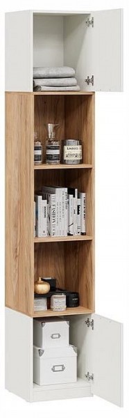 Стеллаж комбинированный Стелла в Талице - talica.ok-mebel.com | фото 3