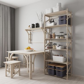 Стеллаж Конструктор Арт.С2000-1 в Талице - talica.ok-mebel.com | фото 6