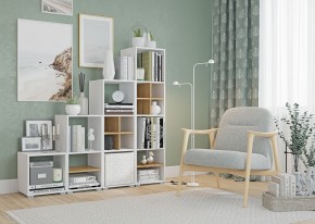 Стеллаж Лайт Бокс 4 в Талице - talica.ok-mebel.com | фото 3