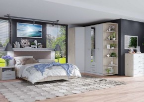 Стеллаж угловой "Милана" в Талице - talica.ok-mebel.com | фото 2