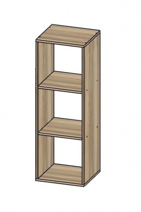 Стеллаж Ярофф №3, трехсекционный в Талице - talica.ok-mebel.com | фото 2