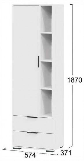 Стенка для гостиной Агата в Талице - talica.ok-mebel.com | фото 6