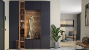 Стенка для прихожей Лаура в Талице - talica.ok-mebel.com | фото