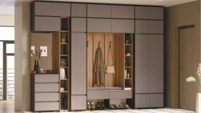 Стенка для прихожей Роут в Талице - talica.ok-mebel.com | фото 2