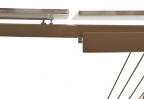 Стол ACERRA NEW 160 GLOSS GRAND JADE SOLID CERAMIC/ каркас цвета шампань, ®DISAUR в Талице - talica.ok-mebel.com | фото 7