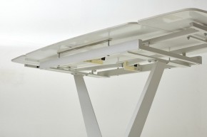 Стол ALATRI 120 GLOSS STATUARIO WHITE SOLID CERAMIC / WHITE, ®DISAUR в Талице - talica.ok-mebel.com | фото 7