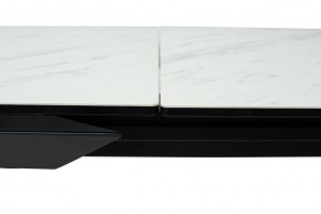 Стол CREMONA 180 KL-99 Белый мрамор матовый, итальянская керамика / черный каркас, ®DISAUR в Талице - talica.ok-mebel.com | фото 12