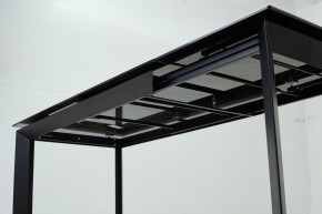 Стол CREMONA 180 KL-99 Белый мрамор матовый, итальянская керамика / черный каркас, ®DISAUR в Талице - talica.ok-mebel.com | фото 13