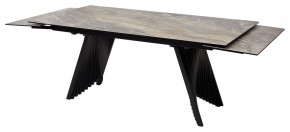 Стол IVAR 180 MARBLES KL-80 Серый мрамор, итальянская керамика, ®DISAUR в Талице - talica.ok-mebel.com | фото 8