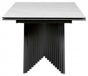 Стол IVAR 200 MARBLES KL-99 Белый мрамор, итальянская керамика, ®DISAUR в Талице - talica.ok-mebel.com | фото 7