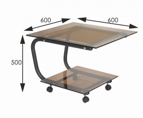 Стол журнальный Дуэт 9 в Талице - talica.ok-mebel.com | фото 2