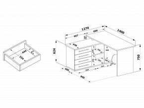 Стол компьютерный КСТ-109Л в Талице - talica.ok-mebel.com | фото 4